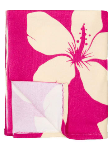 Le Comptoir de la Plage Mikrofaser-Strandtuch ''Kiana'' in Pink - (L)170 x (B)140 cm