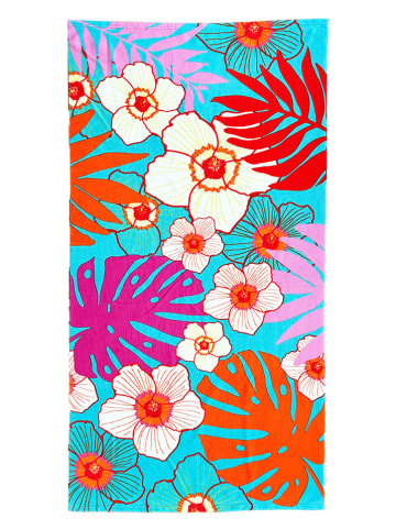 Le Comptoir de la Plage Ręcznik plażowy "Maldives - Belleza" ze wzorem - 170 x 90 cm