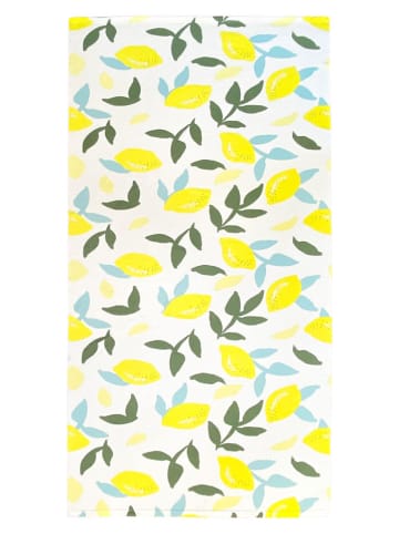 Le Comptoir de la Plage Mikrofaser-Strandtuch ''Liamo'' in Gelb - (L)170 x (B)90 cm