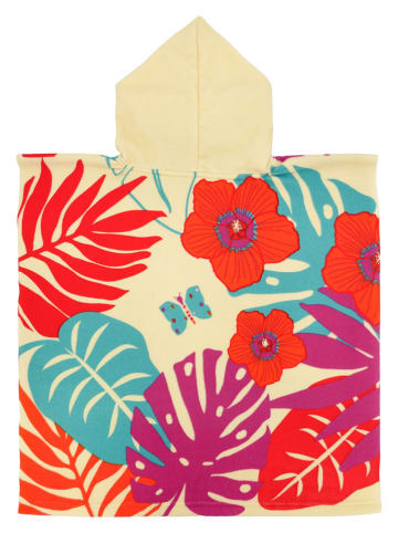 Le Comptoir de la Plage Zwemponcho ''Lindy'' beige/meerkleurig - (L)60 x (B)60 cm