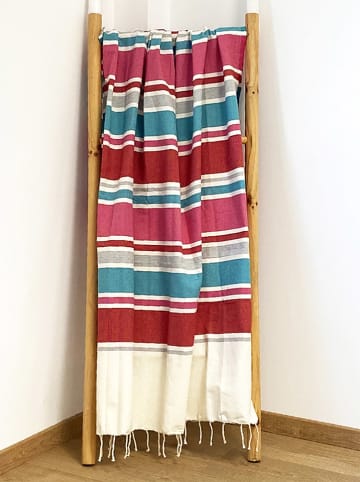 Le Comptoir de la Plage Fouta "Helios" meerkleurig - (L)200 x (B)100 cm