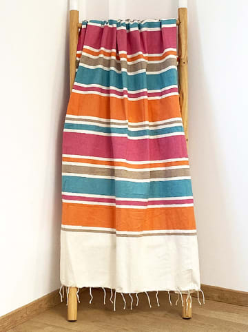 Le Comptoir de la Plage Fouta "Helios" meerkleurig - (L)200 x (B)100 cm