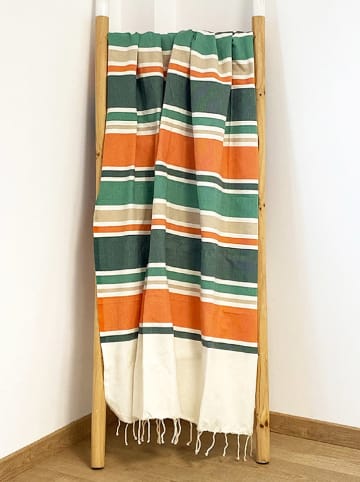 Le Comptoir de la Plage Fouta "Helios" in Bunt - (L)200 x (B)100 cm