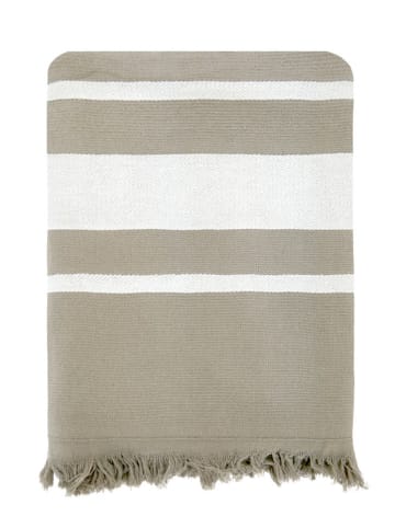 Le Comptoir de la Plage Fouta "Caraibes" taupe - (L)170 x (B)90 cm