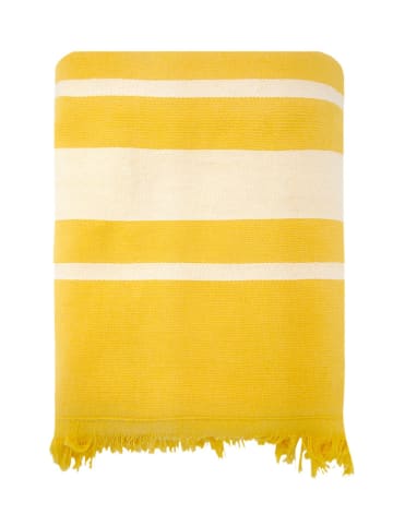 Le Comptoir de la Plage Fouta ''Caraibes" in Gelb - (L)170 x (B)90 cm