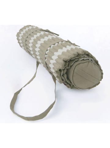 Le Comptoir de la Plage Strandmat ''Bahia'' grijs/wit - (L)180 x (B)60 cm
