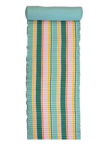 Le Comptoir de la Plage Strandmat ''Dalia'' groen/beige - (L)180 x (B)60 cm