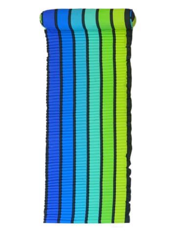 Le Comptoir de la Plage Strandmatte ''Happy Men'' in Blau/ Grün - (L)180 x (B)60 cm