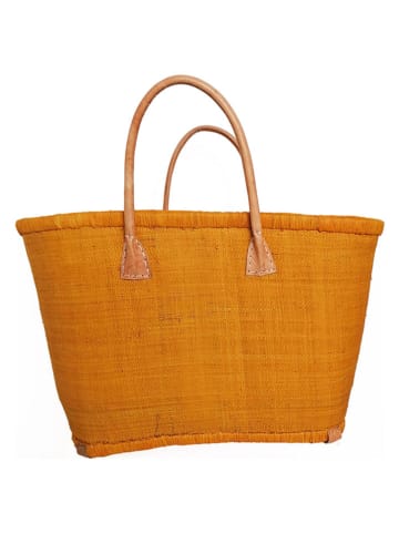 Le Comptoir de la Plage Strandtas ''Morondova'' oranje - (B)50 x (H)35 x (D)20 cm