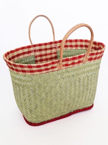 Le Comptoir de la Plage Strandtasche "Tsipika" in Beige - (B)55 x (H)38 x (T)22 cm