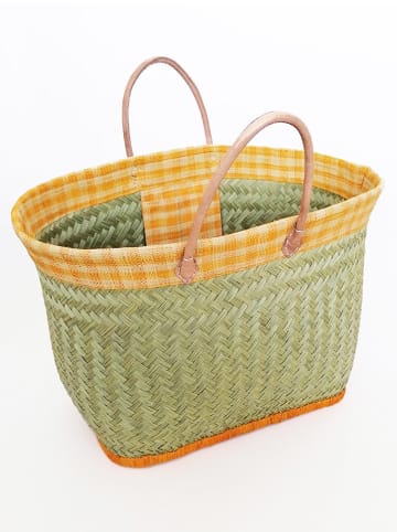 Le Comptoir de la Plage Strandtasche "Tsipika" in Beige - (B)55 x (H)38 x (T)22 cm