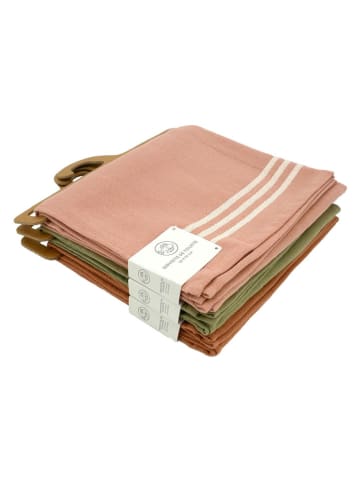 Le Comptoir de la Plage Handtuch ''Miami'' in Oliv - (L)90 x (B)50 cm