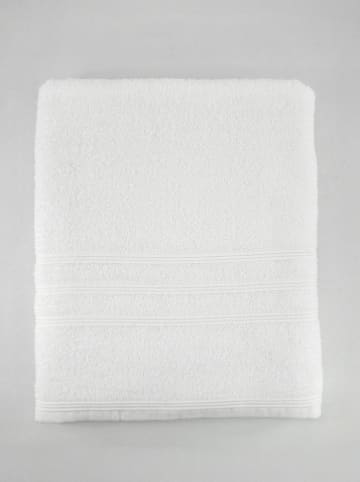 Le Comptoir de la Plage Badetuch in Weiß - (L)150 x (B)90 cm