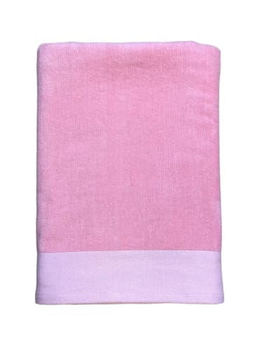 Le Comptoir de la Plage Strandtuch "Shady" in Rosa - (L)160 x (B)90 cm