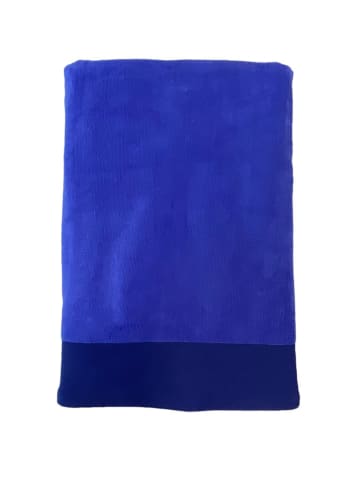 Le Comptoir de la Plage Strandtuch "Shady - Royal" in Blau - (L)160 x (B)90 cm
