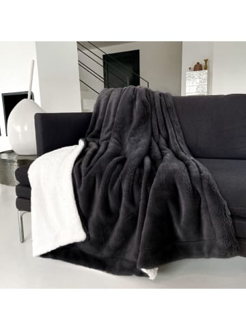 Le Comptoir de la Plage Pled "Lapin" w kolorze antracytowo-białym - 170 x 130 cm