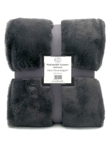 Le Comptoir de la Plage Pled "Lapin" w kolorze antracytowo-białym - 170 x 130 cm