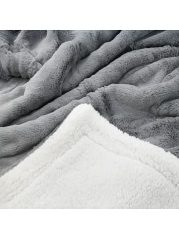 Le Comptoir de la Plage Pled "Lapin" w kolorze szaro-białym - 170 x 130 cm