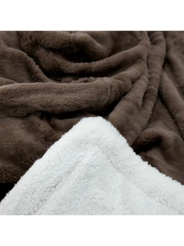 Le Comptoir de la Plage Pled "Lapin" w kolorze biało-jasnobrązowym - 170 x 130 cm