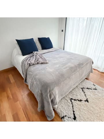 Le Comptoir de la Plage Pled "Cozy" w kolorze szarym - 240 x 220 cm