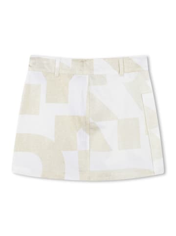 DKNY Rok wit/goudkleurig