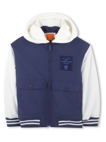 Timberland Blouson in Blau/ Weiß