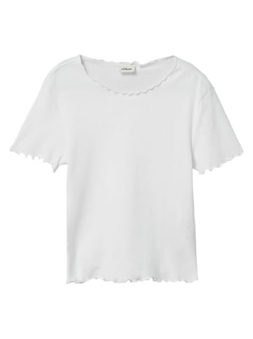 s.Oliver Koszulka w kolorze białym
