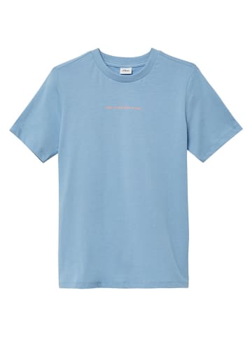 s.Oliver Koszulka w kolorze niebieskim