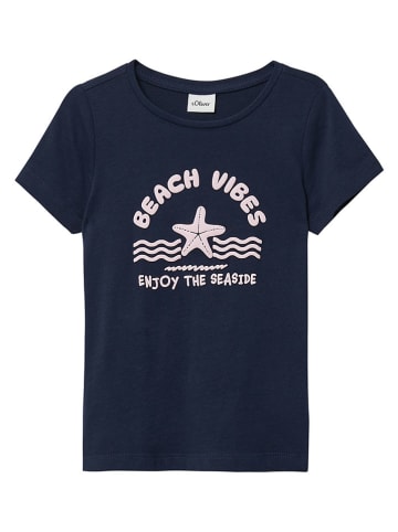 s.Oliver Shirt donkerblauw