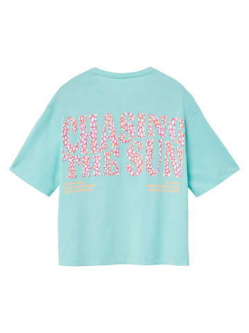 s.Oliver Koszulka w kolorze turkusowym