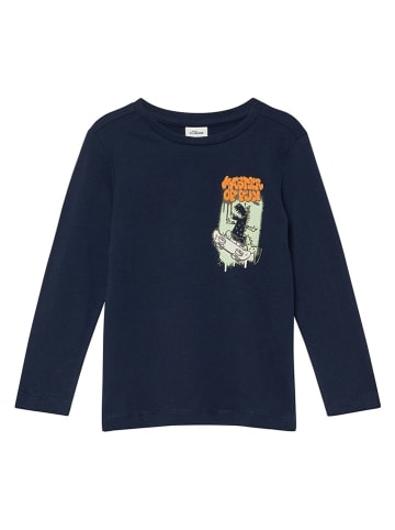 s.Oliver Longsleeve in Dunkelblau