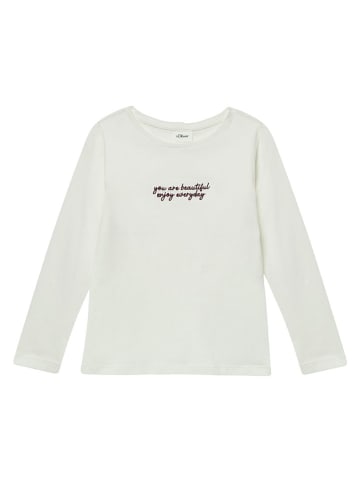 s.Oliver Koszulka w kolorze białym