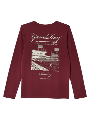 s.Oliver Longsleeve in Bordeaux