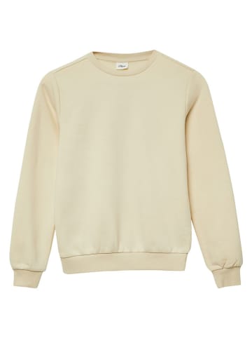 s.Oliver Sweatshirt in Beige