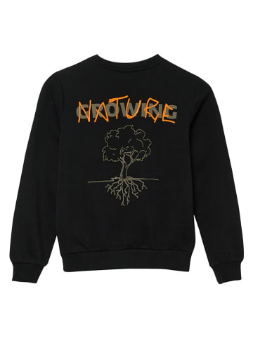 s.Oliver Sweatshirt in Schwarz