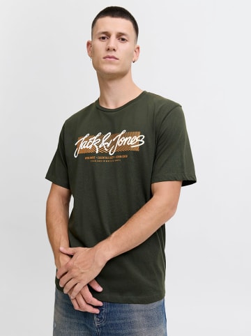 Jack & Jones Koszulka "Urban" w kolorze khaki