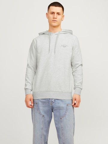 Jack & Jones Hoodie in Hellgrau