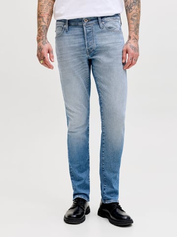 Jack & Jones Spijkerbroek "Glenn" - skinny fit - lichtblauw