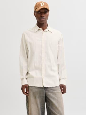 Jack & Jones Hemd "Seersucker" - Regular fit - in Beige