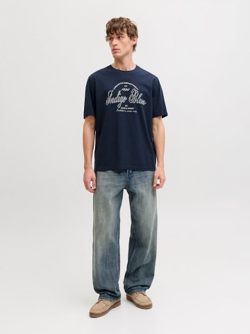 Jack & Jones Koszulka "Denver" w kolorze granatowym