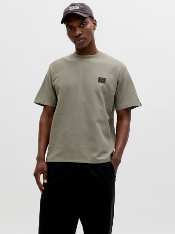 Jack & Jones Koszulka "Daytona" w kolorze khaki
