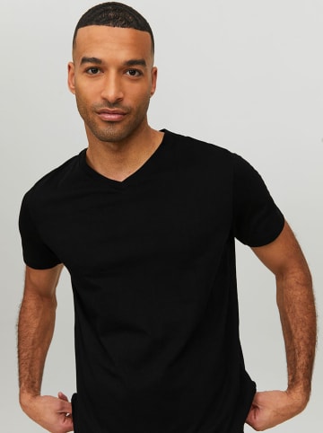 Jack & Jones 3er-Set: Shirts in Schwarz