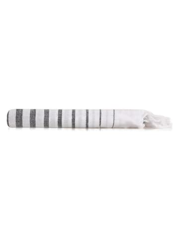 Colourful Cotton Fouta in Grau