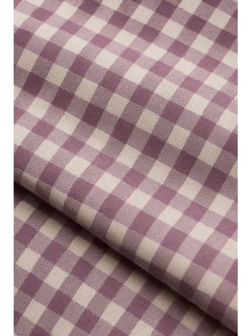 Colourful Cotton Komplet pościeli "Petibor" w kolorze fioletowo-białym