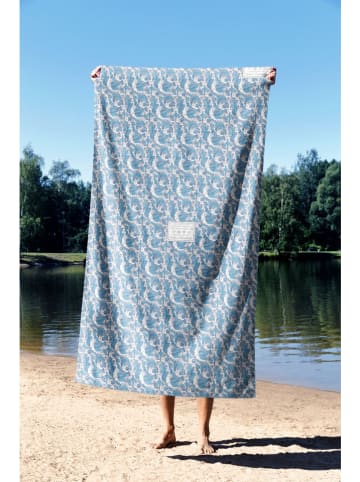 Foutastic Strandtuch in Beige/ Blau