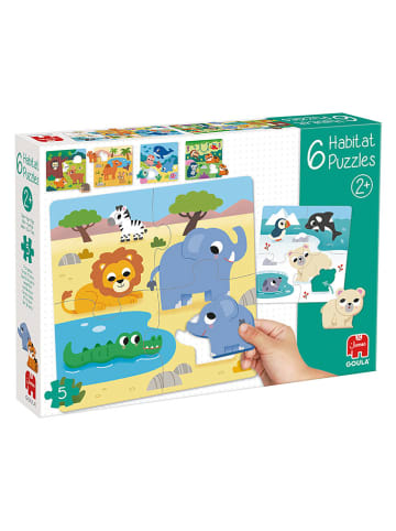 Jumbo Puzzle "6 Lebensräume" - ab 2 Jahren