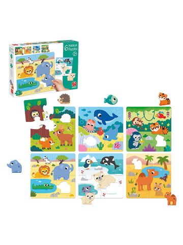Jumbo Puzzle "6 Habitat" - 2+