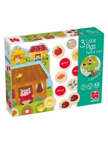 Jumbo Lernspiel "3 kleine Schweinchen Memo & Lotto" - ab 2 Jahren