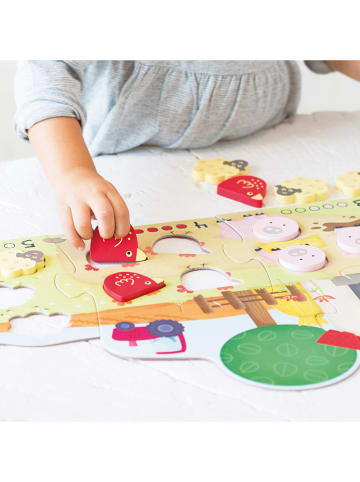 Jumbo 15tlg. Puzzle "1-5" in Bunt - ab 2 Jahren