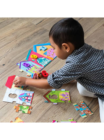 Jumbo 10tlg. Puzzle "1-10" in Bunt - ab 3 Jahren